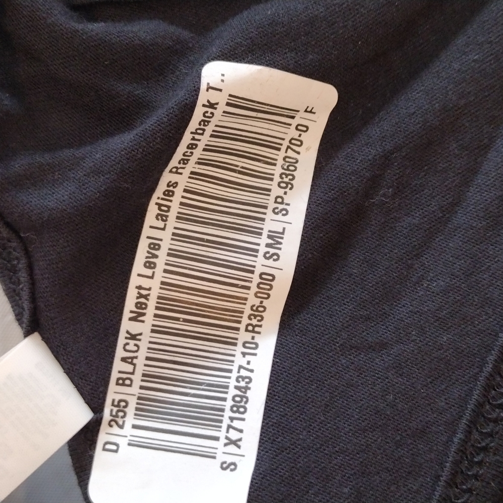 Next level Razorback Tank Top BNWT - Picture 9 of 9